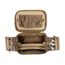 Load image into Gallery viewer, Gold Lighted Mirror Case
