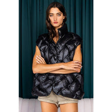 Load image into Gallery viewer, Down puffer Vest with Stand up Collar
