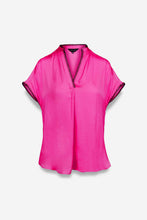 Load image into Gallery viewer, Whipstitch Drop Shoulder Regular Blouse
