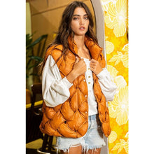 Load image into Gallery viewer, Down puffer Vest with Stand up Collar
