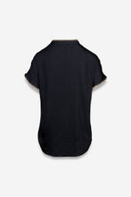Load image into Gallery viewer, Whipstitch Drop Shoulder Regular Blouse
