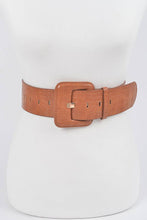 Load image into Gallery viewer, Faux Croc Leather Waist Belt. PB7979COB
