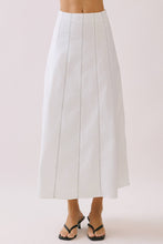 Load image into Gallery viewer, Contrasting Stitch Detail Maxi Skirt (matching top available too)
