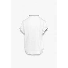 Load image into Gallery viewer, Whipstitch Drop Shoulder Regular Blouse
