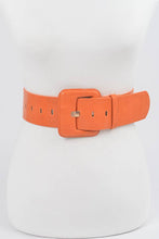 Load image into Gallery viewer, Faux Croc Leather Waist Belt. PB7979COB
