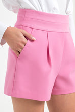 Load image into Gallery viewer, Pink Pintuck Shorts
