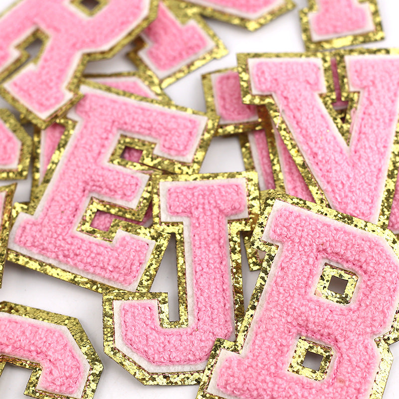 Light Pink Chenille Letters