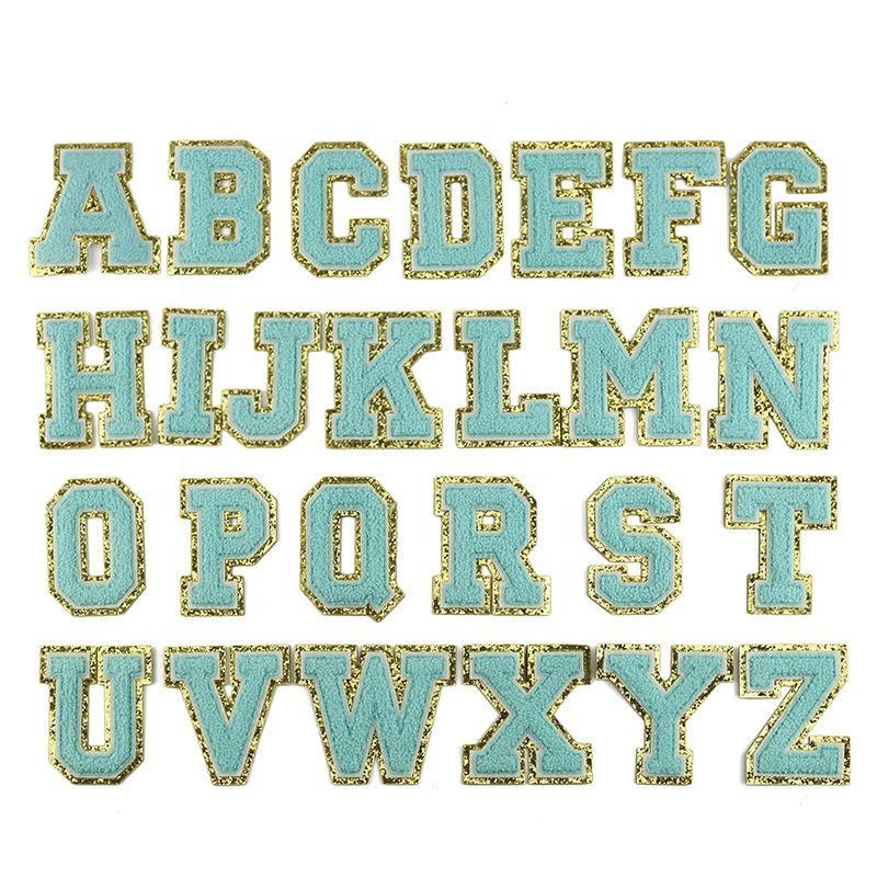 Mint Chenille Letters