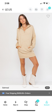 Load image into Gallery viewer, Oatmeal Sweater Dress
