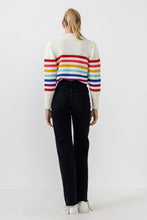 Load image into Gallery viewer, Rainbow Stripe sweater
