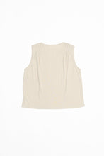 Load image into Gallery viewer, Pleated Shoulder Tank
