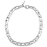 Jenna link necklace- Silver